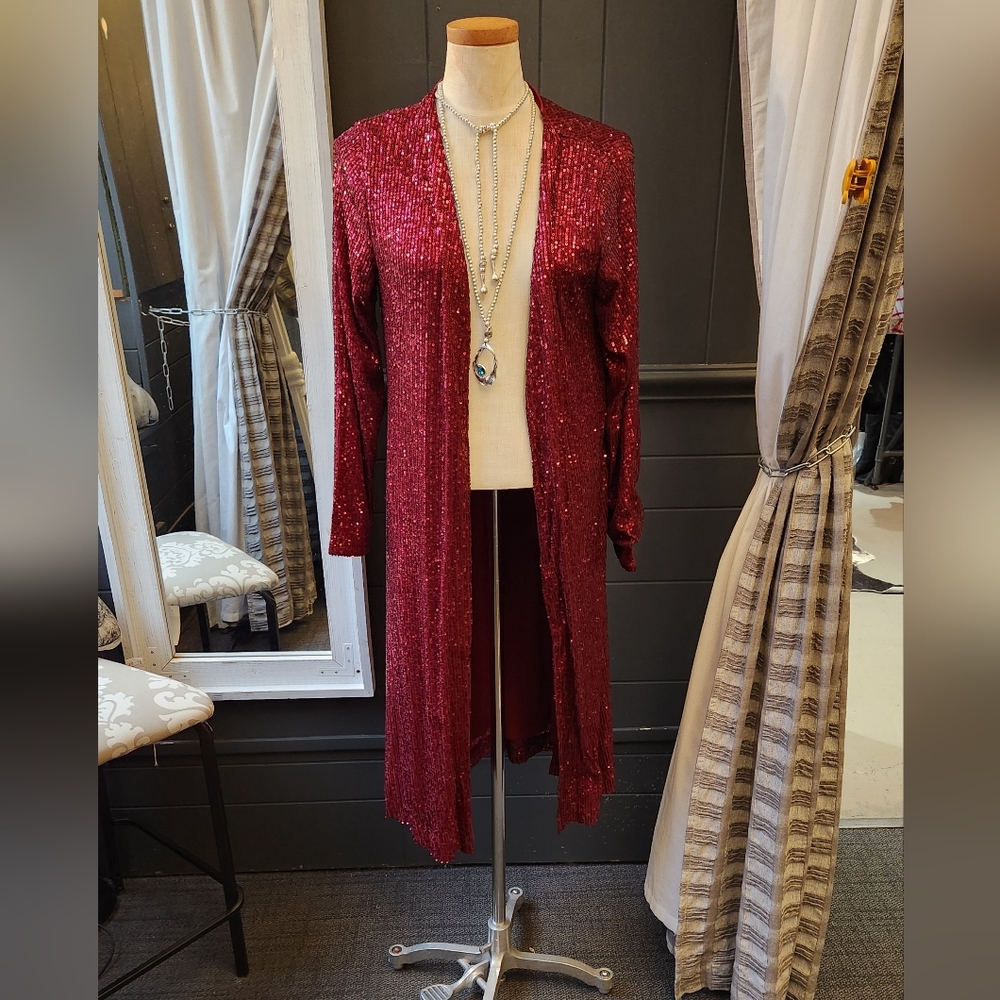 W.A.Y. Sequin Duster